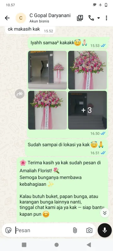 Pengiriman Karangan Bunga Sukanagara Padaherang